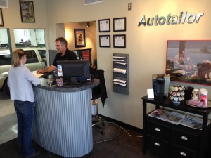 Brent from Autotailor helping a customer